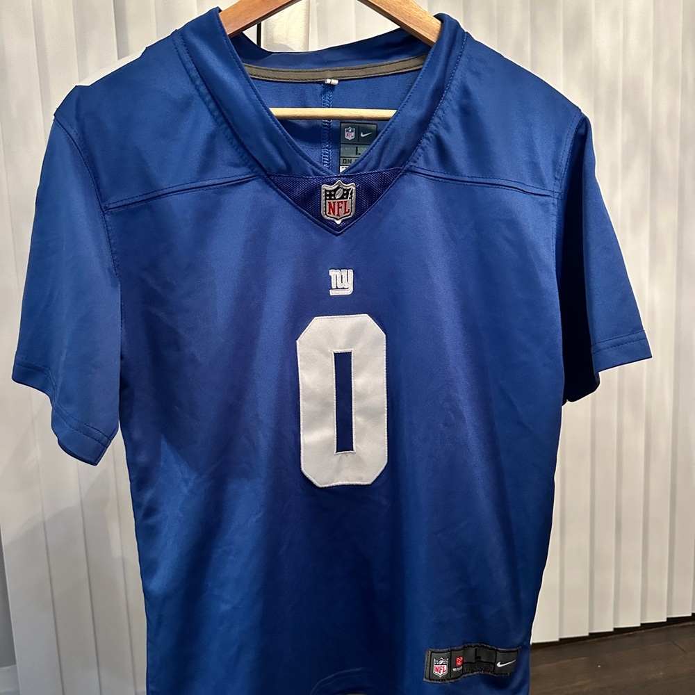Burns 0 NFL Men's Blue Jersey